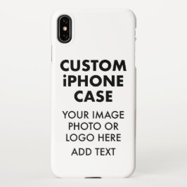 Personalisiertes iPhone XS MAX BUDGET - FALL iPhone Hülle