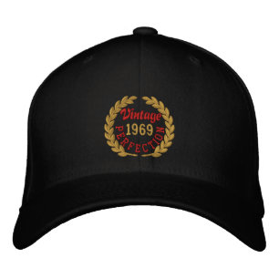 Personalisiertes Jahr Perfection Laurels Stickerei Bestickte Baseballkappe