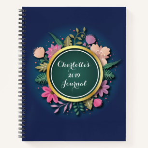 Personalisiertes Journal 2019 Notizbuch