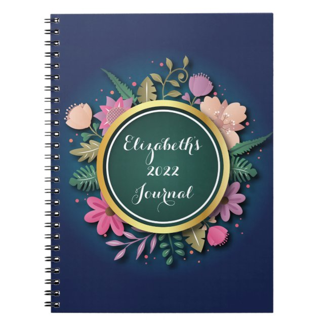 Personalisiertes Journal 2022 Notizblock (Vorderseite)