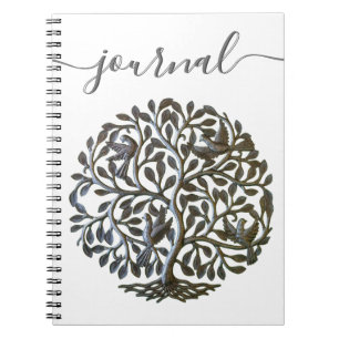 Personalisiertes Journal - Baum des Lebens Notizblock