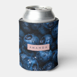 Personalisiertes Juicy Fruit Blaubeer-Design Dosenkühler