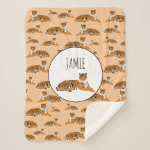 Personalisiertes Jungle Tiger Tiermuster
