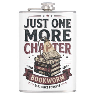 Personalisiertes Just One More Chapter Est 1985 Bu Flachmann