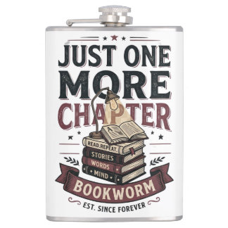 Personalisiertes Just One More Chapter Est 1985 Bu Flachmann
