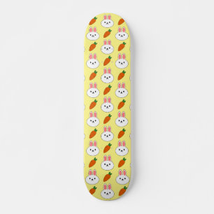 Personalisiertes Kaninchen Skateboard