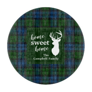 Personalisiertes Kariertes Tartan Clan Campbell Mi Schneidebrett