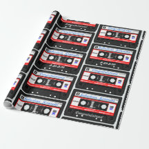 Personalisiertes Kassetten-Mixtape Benutzerdefinie