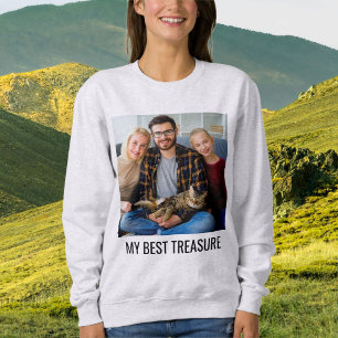 Personalisiertes Katzenmutter-Familienhaustier-Fot Sweatshirt