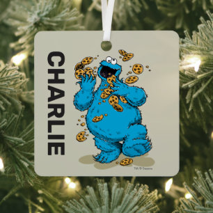 Personalisiertes Keksmonster Crazy Cookies Ornament Aus Metall
