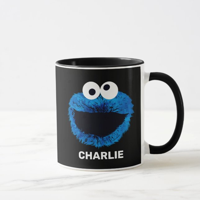 Personalisiertes Keksmonster | Trend Wasserfarbe Tasse (Rechts)
