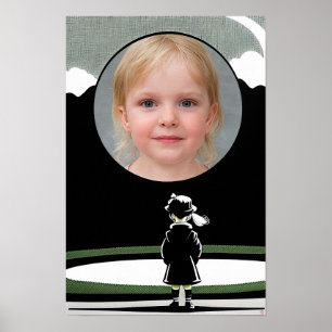 Personalisiertes Kid's Foto - Kunstdrucken Poster