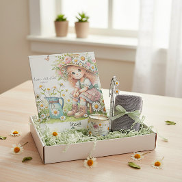 Personalisiertes Kind des Gottesmädchens Notizblock