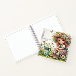 Personalisiertes Kind des Gottesmädchens Notizbuch