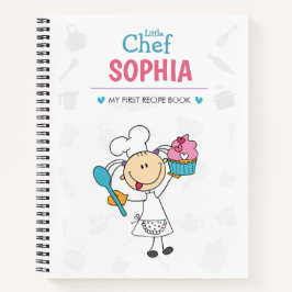 Personalisiertes Kinder-Rezept-Notizbuch – Kleiner Notizbuch