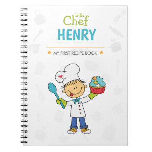 Personalisiertes Kinder-Rezept-Notizbuch Notizblock