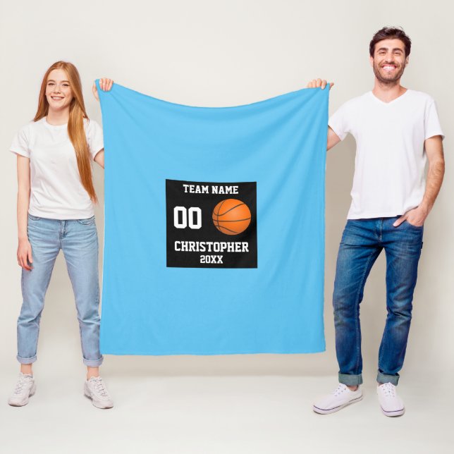 Personalisiertes Kinderspielzimmer Fleecedecke (Beispiel)