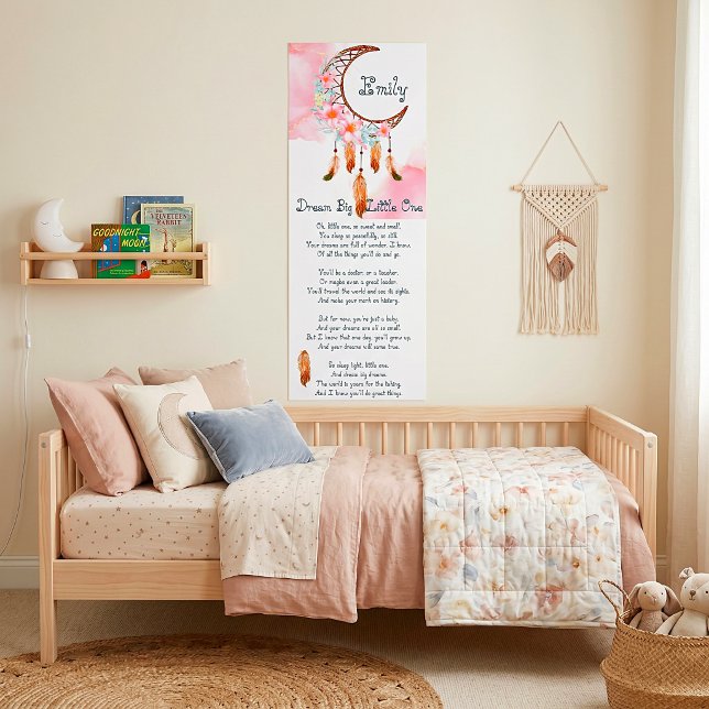 Personalisiertes Kinderträumergedicht Poster (Von Creator hochgeladen)