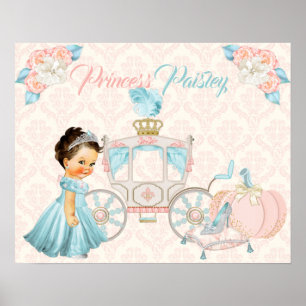 Personalisiertes Kinderzimmer für Märchentransport Poster