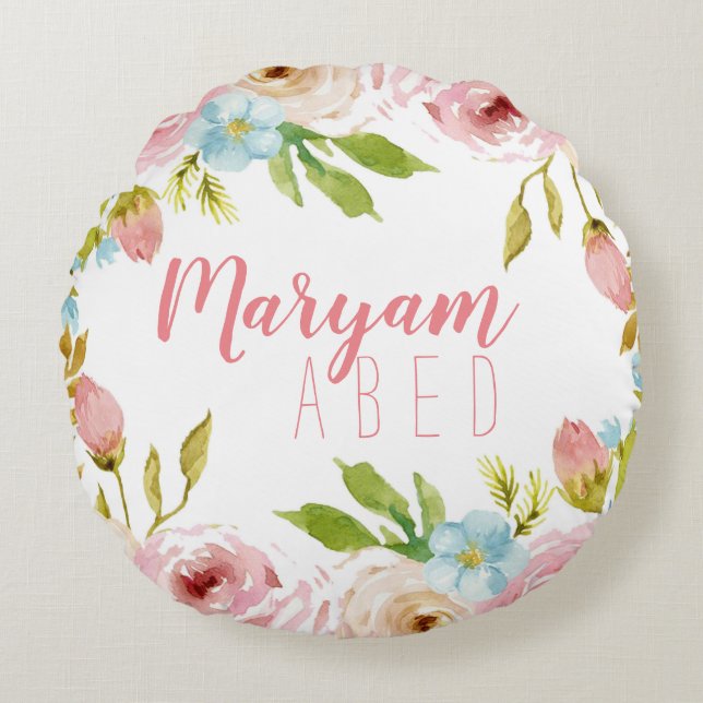 Personalisiertes Kinderzimmer Kissen (Vorderseite)