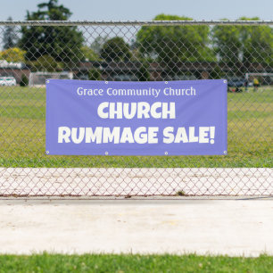 Personalisiertes KirchenRummage Verkauf! Banner