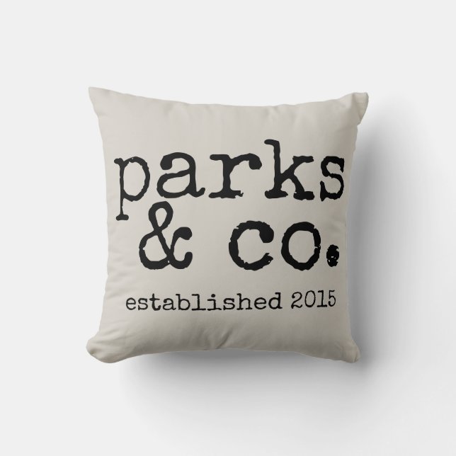 personalisiertes Kissen der Bauernhausfamilie (Vorderseite)