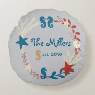 Personalisiertes Kissen mit Name und Hochzeitsterm