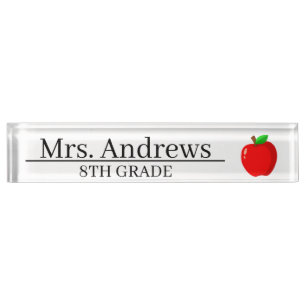 Personalisiertes Klassenzimmer-Lehrerbüro-Schild Namensplakette