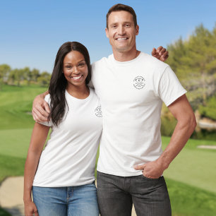 Personalisiertes Klassisches Loch in einem Golf T-Shirt