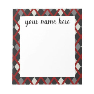 Personalisiertes klassisches Notepad Notizblock