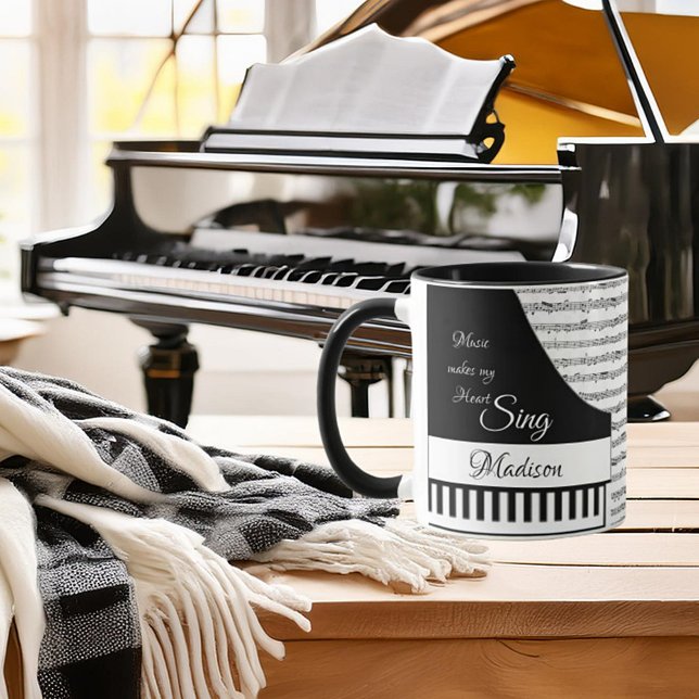 Personalisiertes Klavier Tasse (Von Creator hochgeladen)