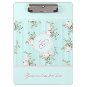 Personalisiertes Klemmbrett-Shabby Chic addieren Klemmbrett