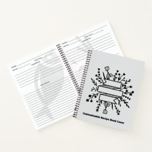 Personalisiertes Kochbuch Blank Custom Cookbook Notizbuch