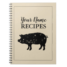 Personalisiertes Kochbuch für Koch-Koch Notizblock