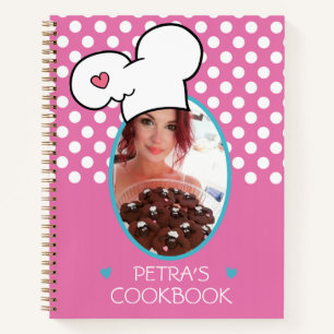 Personalisiertes Kochbuch (Ihr Foto) Rezept-Notebo Notizbuch