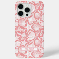 Personalisiertes Korallen-Schalen Case-Mate iPhone