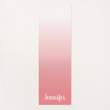 Personalisiertes Korallenriff und weißes Ombre