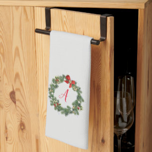 Personalisiertes Kraut Weihnachtsküche Handtuch