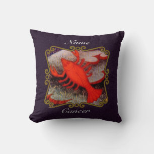 Personalisiertes Krebs-Sternzeichen-Geschenk Kissen