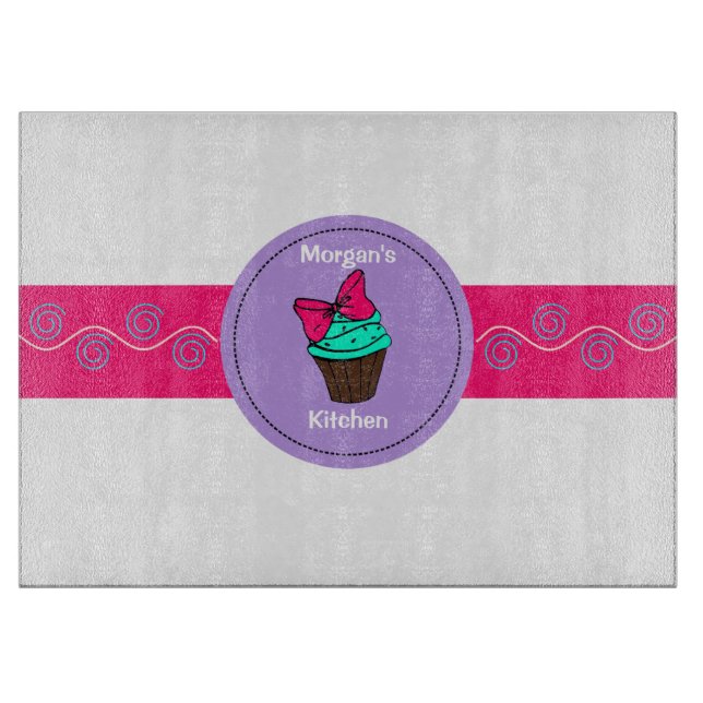 Personalisiertes Kuchen-Glasschneiden-Brett Schneidebrett (Vorderseite)