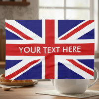 Personalisiertes Küchentuch für Britische Union