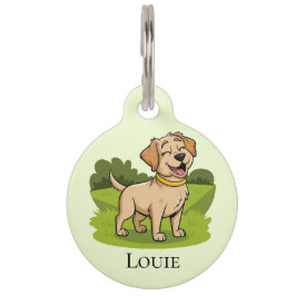 Personalisiertes Labrador Retriever Pet ID Tag Haustiermarke