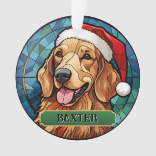 Personalisiertes Lackrückhaltegerät Ornament