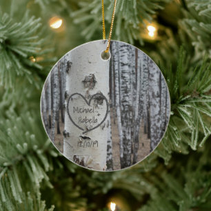 Personalisiertes Landhaus-Rustikal Geschnitztes He Keramik Ornament