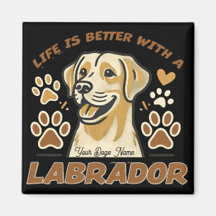 Personalisiertes Leben ist besser mit einem Labrad Magnet