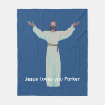 Personalisiertes Leben Jesus Blanket - Anpassen