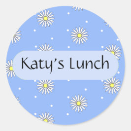 Personalisiertes Lebensmitteletikett für besondere Runder Aufkleber