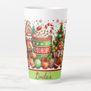 Personalisiertes Lebkuchen-Weihnachten  Milchtasse