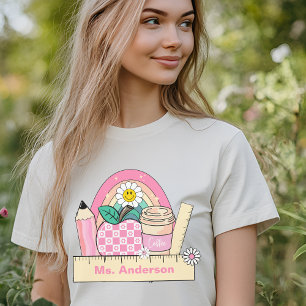 Personalisiertes Lehrer-T-Shirt für den Schulbegin T-Shirt