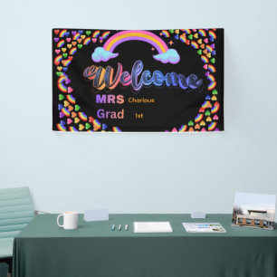 Personalisiertes Lehrer-Willkommensschild   Benutz Banner